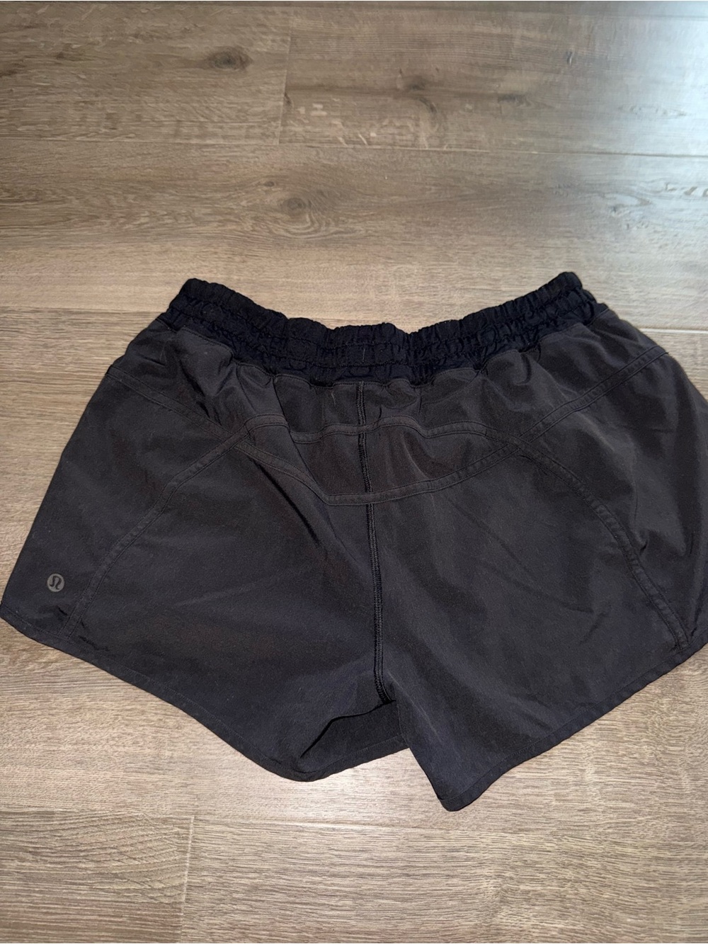 lululemon athletica Black Layered Running Shorts